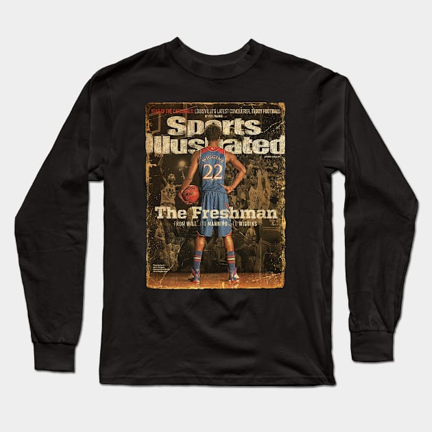 COVER SPORT - SPORT ILLUSTRATED - THE FRESHMAN TO WIGGINS Long Sleeve T-Shirt by FALORI